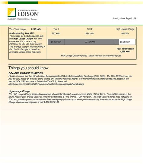Understanding your bill – Desert Community Energy.